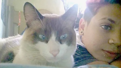 Theo e seu xodó Zeus