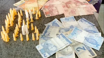 Dupla com moto é presa acusada por  associação criminosa e tráfico de drogas