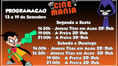 Programação do Cinemania