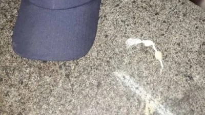 Homem é detido com substâncias embaladas dentro da boca