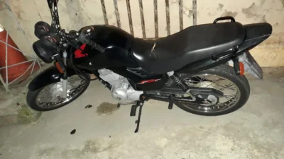 Moto roubada é recuperada pela GM
