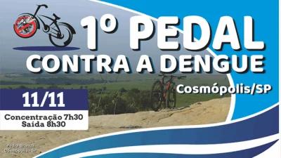 Prefeitura realiza o 1º Pedal Contra a Dengue