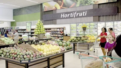 Supermercado Enxuto inaugura reformas feitas no interior da loja