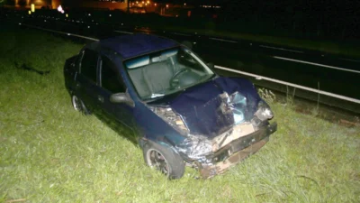 Motorista foge após causar acidente na SP 332