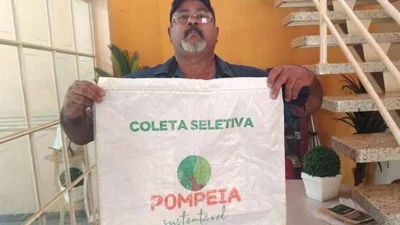 Cosmopolense apresenta projeto para coleta seletiva de recicláveis