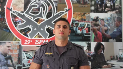 Policial Militar do 19º Batalhão de Cosmópolis é homenageado em Americana