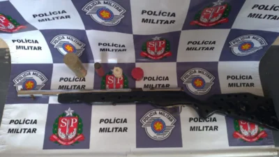 Rapaz de 23 anos é detido pela PM com posse irregular de arma de fogo