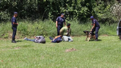 Equipe do Canil da GM participa de curso na Academia de Força Aérea em Pirassununga