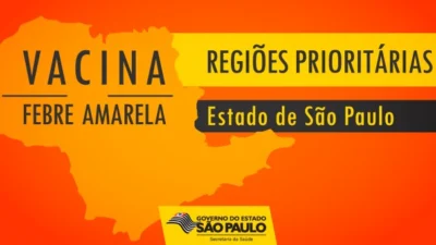 Saúde convoca população a se vacinar contra febre amarela durante as férias e antes do Carnaval