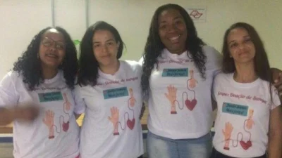 Alunas de enfermagem fazem grupo de estudo sobre a doação de sangue
