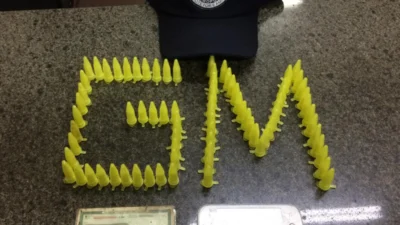81 pinos de cocaína são apreendidos pela Polícia Municipal