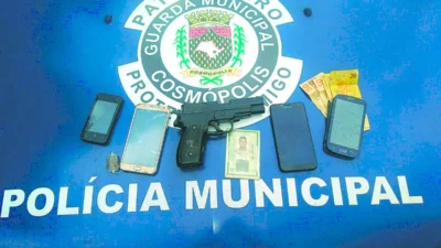 Simulacro e objetos furtados são apreendidos pela GM em área rural