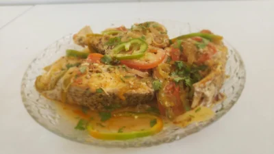Peixaria Santa Terezinha sugere receita de Corvina