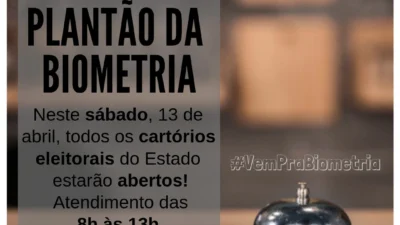 Plantão da biometria: Cartório de Cosmópolis abre neste sábado