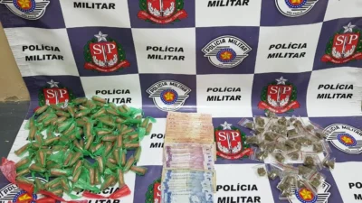 Desempregado de 26 anos é preso por tráfico