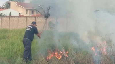 Defesa Civil é acionada para mais uma queimada