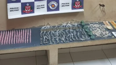 Dois são presos por tráfico de drogas