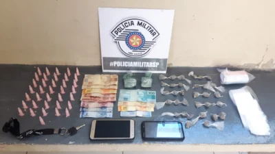 Autônomo e Pintor são presos com entorpecentes e dinheiro no Centro