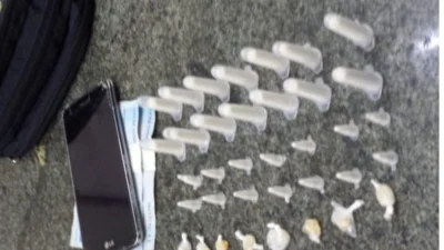 Dois são presos pela ROMU após tentativa de fuga e porte de entorpecentes