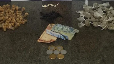 PM detém drogas após realizar ‘cerco’ em mata na região dos ‘Predinhos’