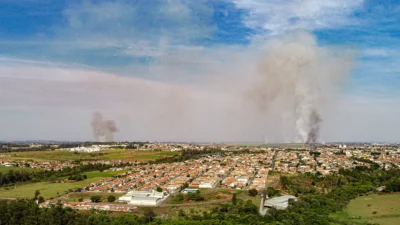 Temperaturas altas e mais incêndios em Cosmópolis