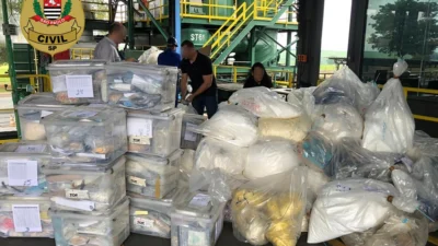 Polícia Civil da Capital incinera 3,6 toneladas de drogas em Cosmópolis