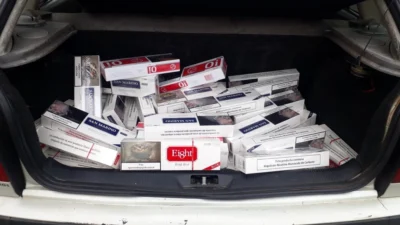 Vendedor de cigarros paraguaios é preso em flagrante por contrabando