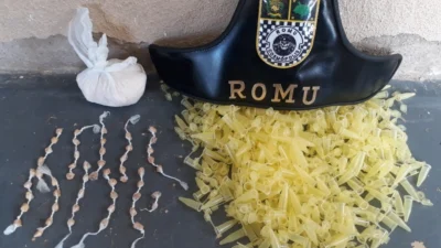 ROMU apreende crack e cocaína no bairro Vila Cosmo após denúncia