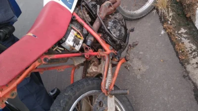 Menor é apreendido com moto sem placa pela GM