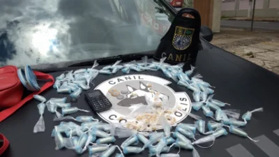 Polícia Municipal localiza grande quantidade de drogas no bairro ‘Cidade Alta’