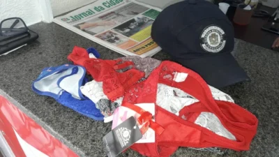 Parente é preso em flagrante furtando calcinhas