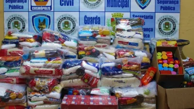 GM de Cosmópolis arrecada meia tonelada de alimentos