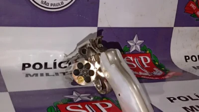 PM identifica disparo e apreende arma de fogo no Parque dos Trabalhadores