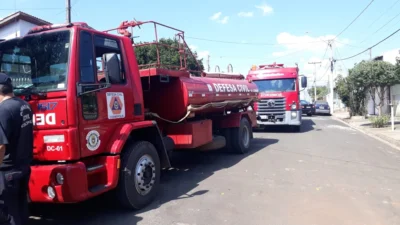 Incêndio no Nova Cosmópolis aciona a Defesa Civil