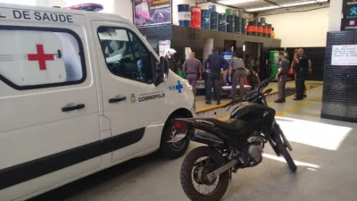 Jovem é baleado na Avenida da Saudade