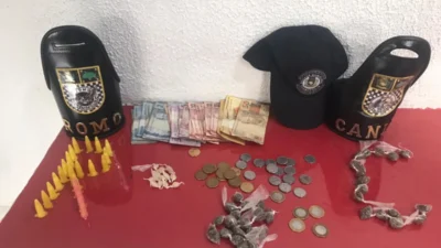 Após tentar fuga, suspeito é detido por tráfico no ‘Novo Cosmópolis’