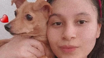 Mariana e seu xodó Moana