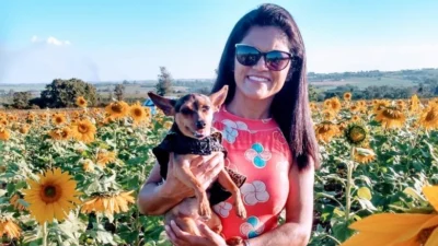 Sebastiana e seu xodó Lilica