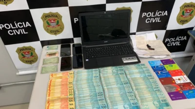 Três são presos em flagrante pelo golpe do Falso Leilão