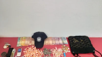 Jovem é preso em flagrante após tentar fugir da Polícia