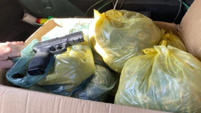 Polícia investiga região por furto de dutos e encontra arma e drogas