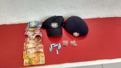 GM localiza mais drogas e um é preso por tráfico de drogas no bairro Parque Ester