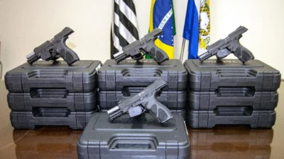 Chegam novas armas de calibre 9mm para a Guarda Municipal