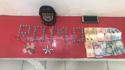 Entorpecentes são apreendidos em ‘bar’ no bairro Parque Ester