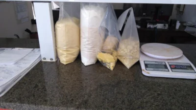 Grande quantidade de drogas e utensílios para refino são encontrados pela Guarda