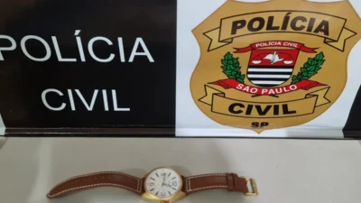 Homem é detido em flagrante por roubo à joalheria de Cosmópolis