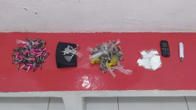 Guarda Municipal faz apreensão de crack, maconha e cocaína