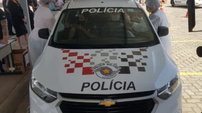 Tem início a imunização dos profissionais de segurança pública