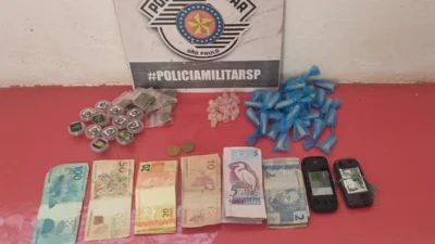 Polícia Militar prende indivíduos acusados de tráfico de drogas