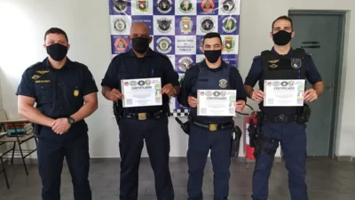 Polícia Municipal de Cosmópolis capacita mais 04 policiais